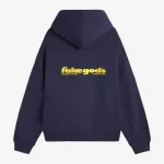 BACK TO BASICS NAVY HOODIE
