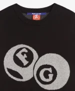 BILLIARD KNITTED SWEATER BLACK (2)