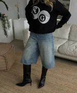 BILLIARD KNITTED SWEATER BLACK (5)
