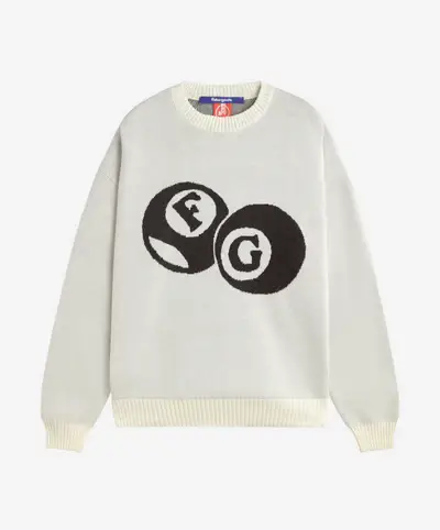 BILLIARD KNITTED SWEATER CREAM