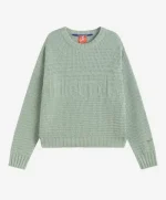 CHECKPOINT KNITTED SWEATER GREEN
