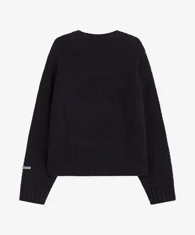 CHECKPOINT KNITTED SWEATER NAVY