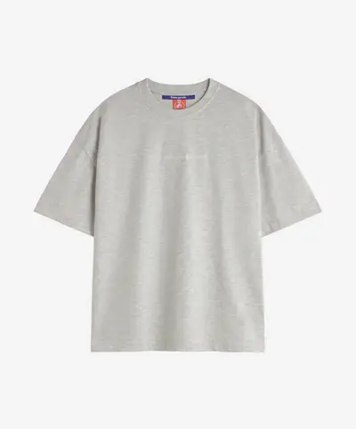 FG DESIGN TEE GREY MELANGE