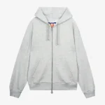 FG DESIGN ZIPPER GREY MELANGE