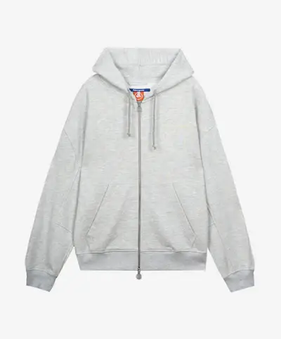 FG DESIGN ZIPPER GREY MELANGE