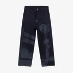 STRAIGHT DENIM JEANS NAVY