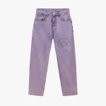 TM OVERDYED DENIM TROUSERS PINK GUMMY