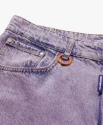 TM OVERDYED DENIM TROUSERS PINK GUMMY (5)