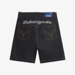 fakegods Denim Shorts Navy (7)