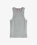 fakegods WASHED TANK LIGHT GREY