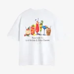 COCKTAIL TEE WHITE
