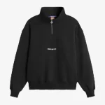 FG HALF ZIP BLACK