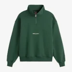 FG HALF ZIP GREEN