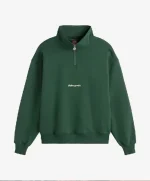 FG HALF ZIP GREEN