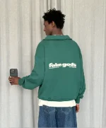 FG HALF ZIP GREEN (3)