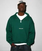 FG HALF ZIP GREEN (8)