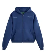 Fake Gods Mount Zipper Hoodie Blue Après Ski Club
