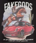 HORSE CAR HOODIE BLACK (12)