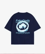 ICED LOGO TEE NAVY