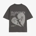 VALENTINE'S TEE GRAY