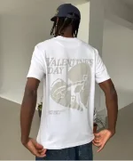 VALENTINE'S TEE MONOCHROME WHITE (1)