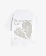 VALENTINE'S TEE MONOCHROME WHITE