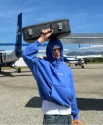 BACK TO BASICS HOODIE BLUE (3)