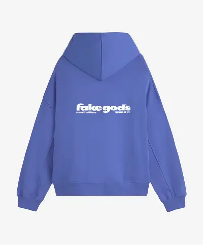 BACK TO BASICS HOODIE BLUE