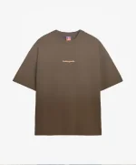 CAMISETA CUADRADA DE LA ESCUELA DE DEPORTES DE EE. UU. MARRÓN (2)