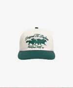 DESIGNED TO PERFORM CAP CREAM GREEN