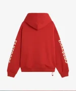FAKEGODS HOODIE RED (2)