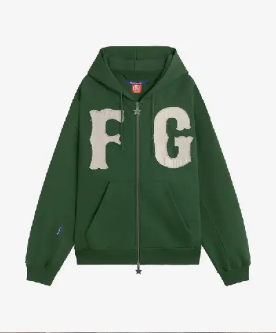 FG ZIPPER GREEN