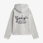GODS HOODIE GREY MELANGE