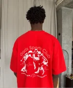 GODS SPORTS CLUB TEE RED (3)