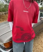 GRAND PRIX SUNFADED TEE RED (7)