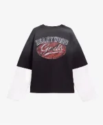 LAYERED TEE DARK GREY