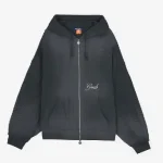 LEGEND ZIPPER HOODIE DARK GRAY