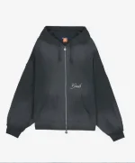 LEGEND ZIPPER HOODIE DARK GRAY