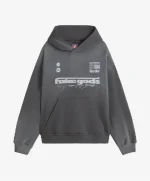 SIGNATURE WASHED HOODIE DARK GREY