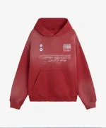 SIGNATURE WASHED HOODIE RED