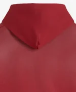 SIGNATURE WASHED HOODIE RED (4)