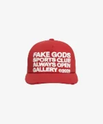 SPORTS CLUB CAP RED