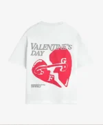 VALENTINE'S TEE WHITE RED
