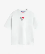 VALENTINE'S TEE WHITE RED (2)