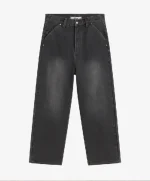 Baggy Denim Jeans Dark Grey (2)
