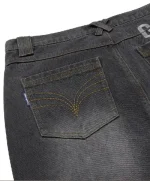 Baggy Denim Jeans Dark Grey (8)