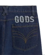 Baggy Denim Jeans Navy (6)