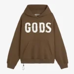 Gods Hoodie Brown
