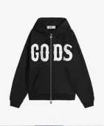 Gods Zipper Black