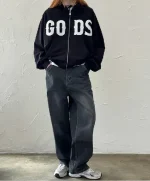 Gods Zipper Black (3)